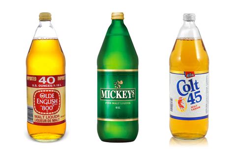 40 ounce malt liquor brands.